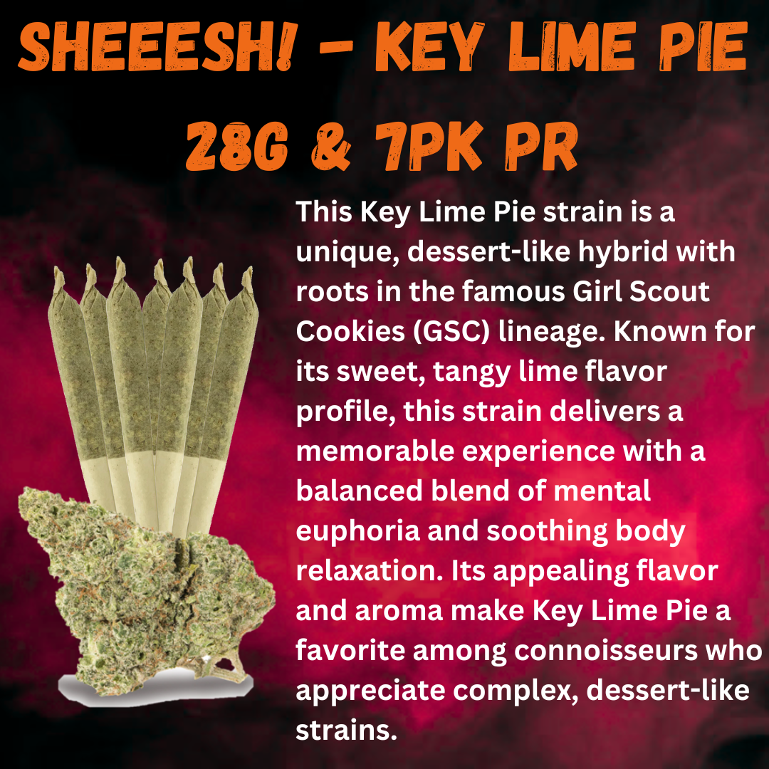 Sheeesh! - Key Lime Pie 28g & 7pk PR