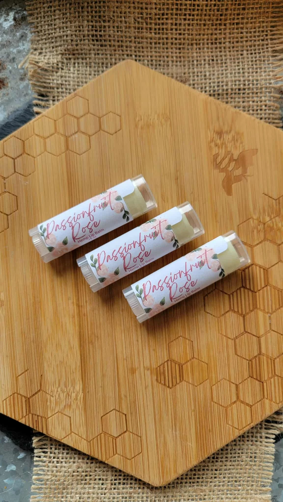 Passionfruit Rose Lip Balm