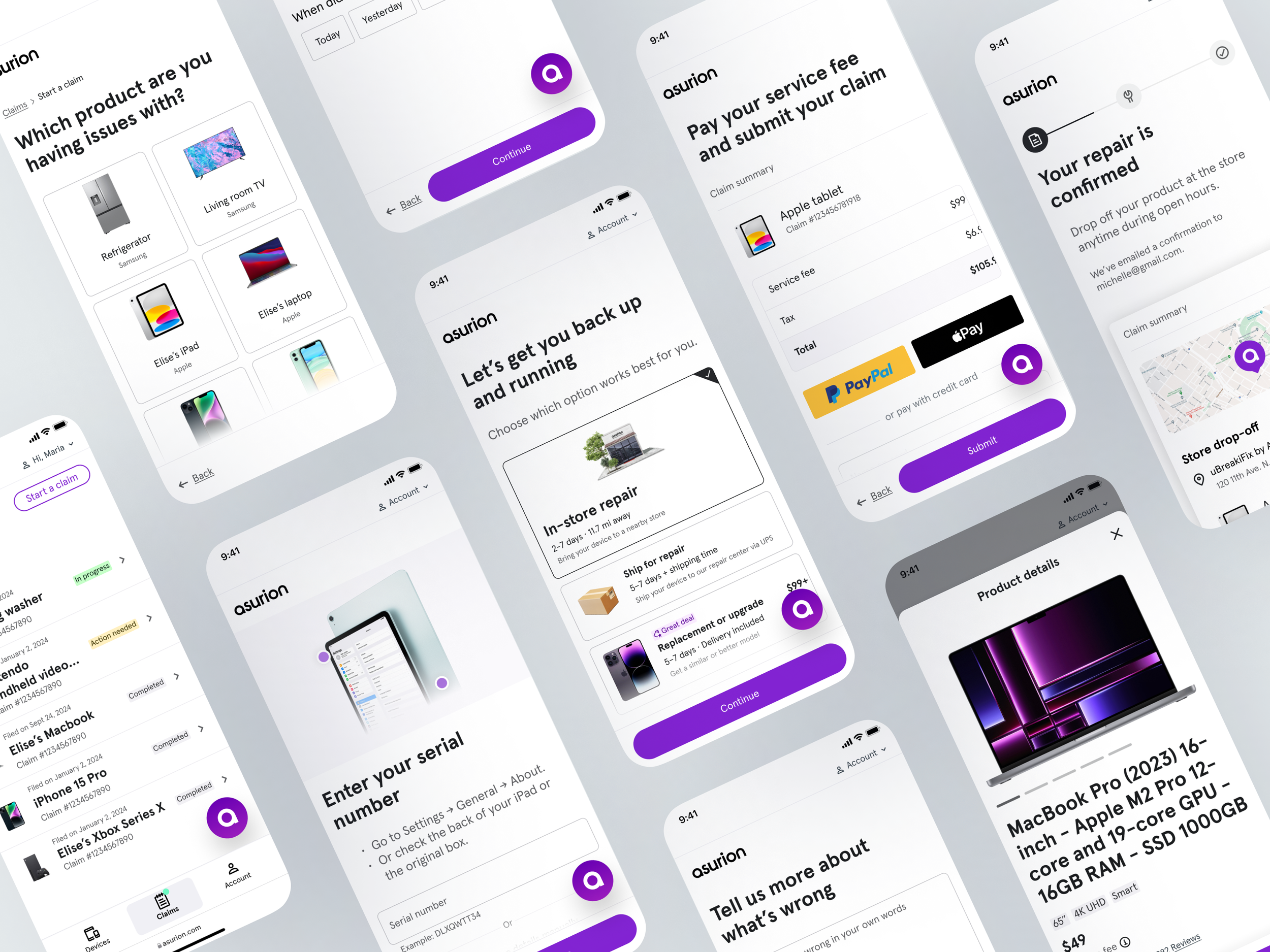 Asurion Claims Platform Redesign