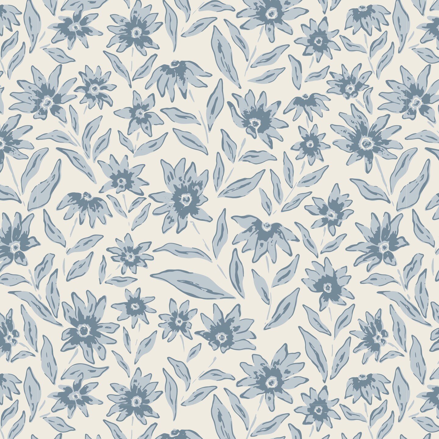 Getting ready for spring with this fresh new pattern called Daisy Field, featuring a range of soft and muted color options 🌼 

#wearesurfacepatterndesign #fabricdesigner #wallpaperdesigner #surfacepatterndesigner #happyartistmovement #oregonartist #