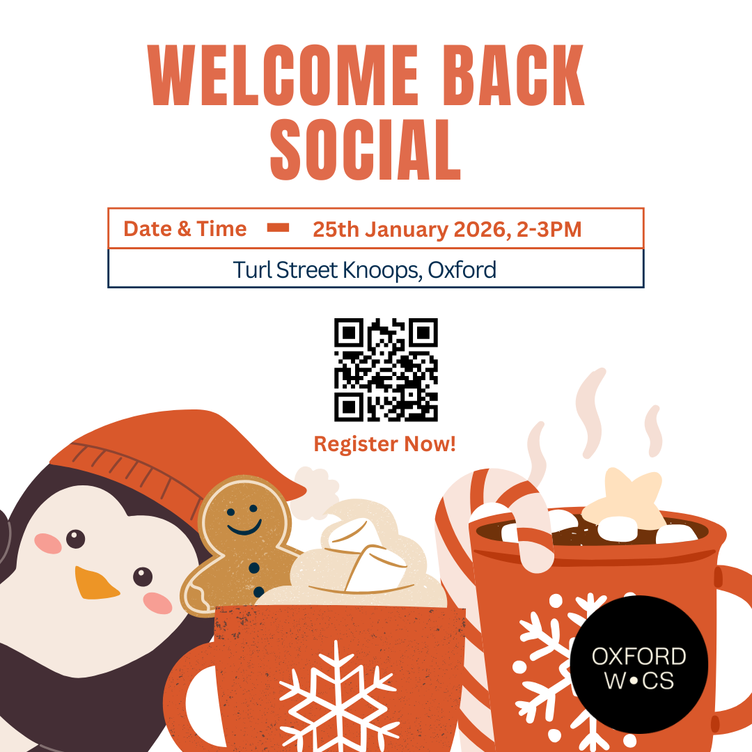 Welcome Back Social Hilary Term 2026