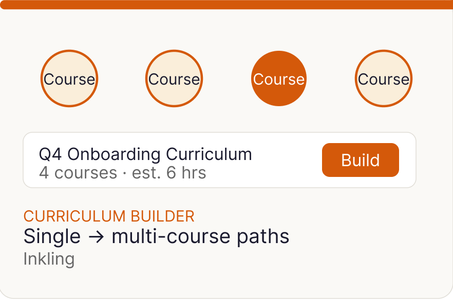 LMS Curriculum Builder