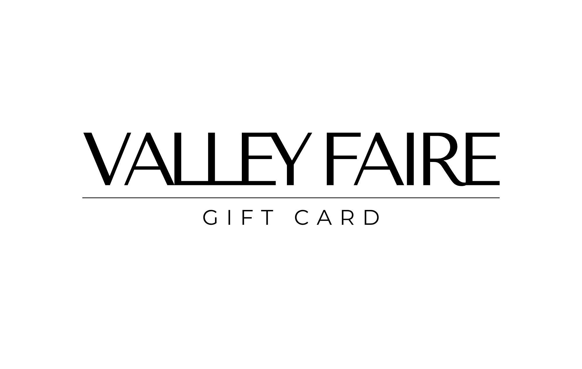 Valley Faire Gift Card