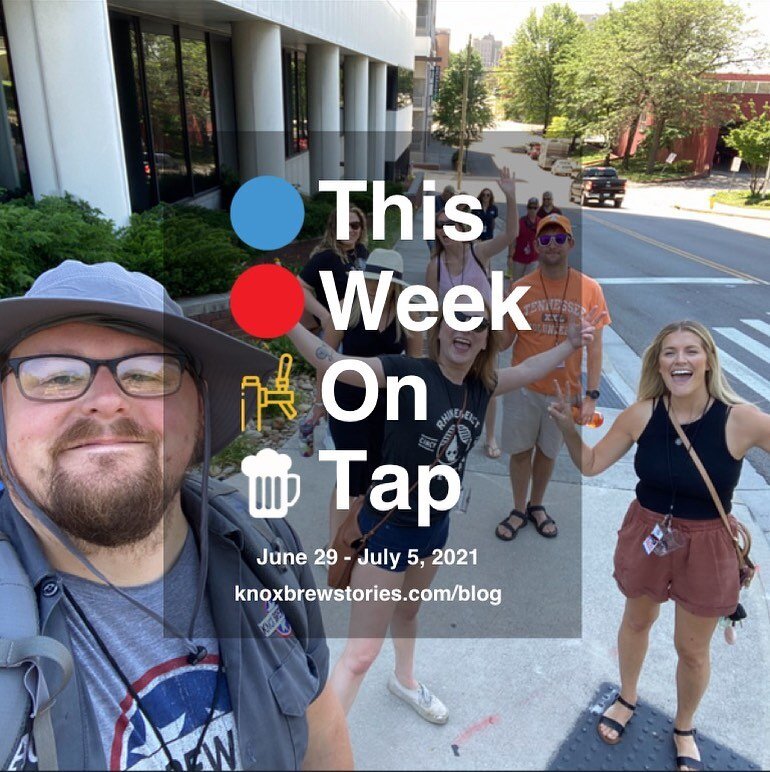 This Week On Tap is now available for you to view at knoxbrewstories.com/blog 🍻 got family &amp; friends visiting town for the holiday weekend and not sure where to take them? We&rsquo;ve got the scoop on live music, trivia, cookouts, crafts, and so