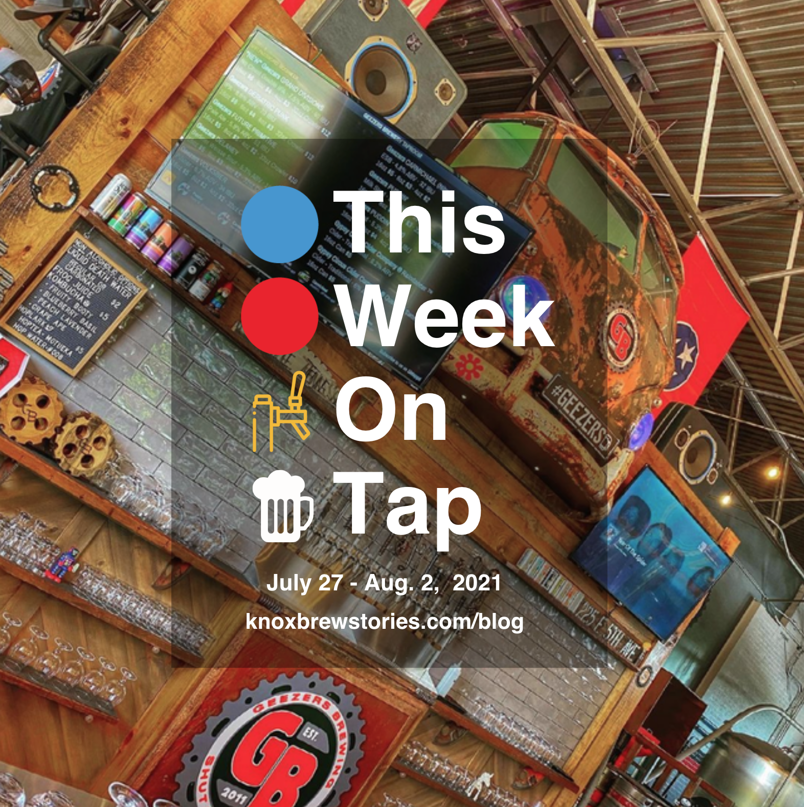 This Week on Tap: 07/27 - 08/02
