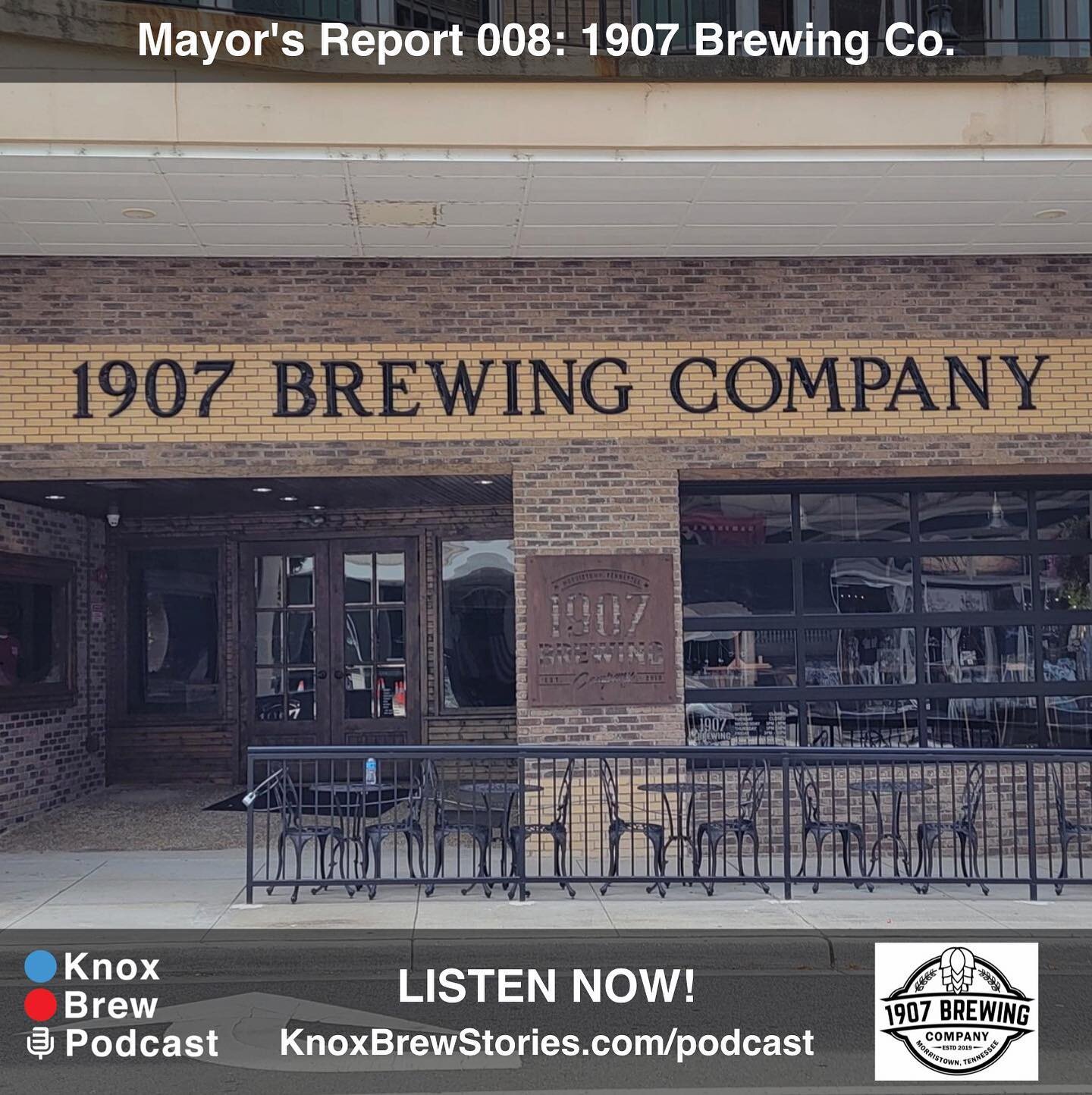 The Mayor went to Morristown! On this episode of the Mayor&rsquo;s Report, field correspondent Greg Headrick met with the General Manager of 1907 Brewing Company, Haley Fugate, about the origin of the brewery &amp; its beer names, as well as the futu