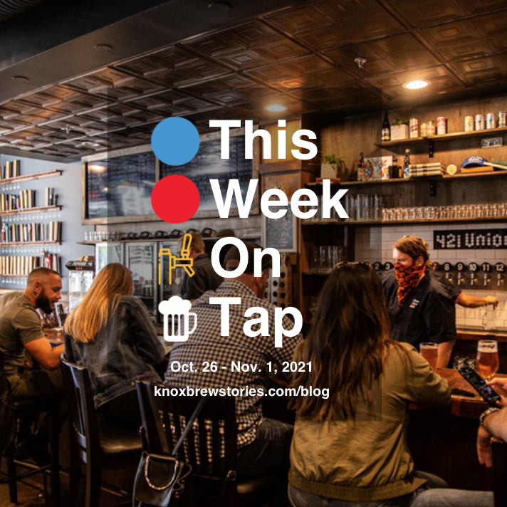 This Week on Tap: 10/26 - 11/01
