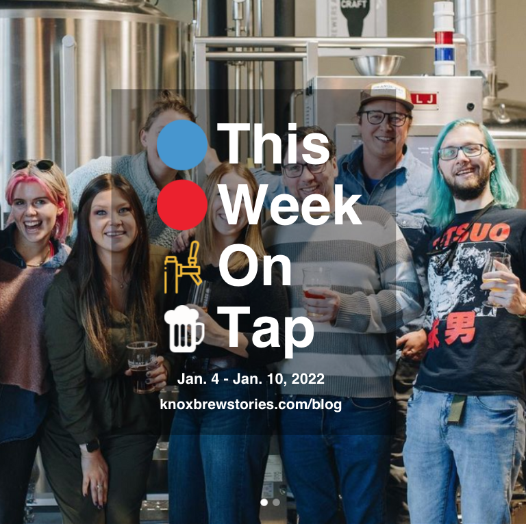 This Week On Tap: 01/04 - 01/10