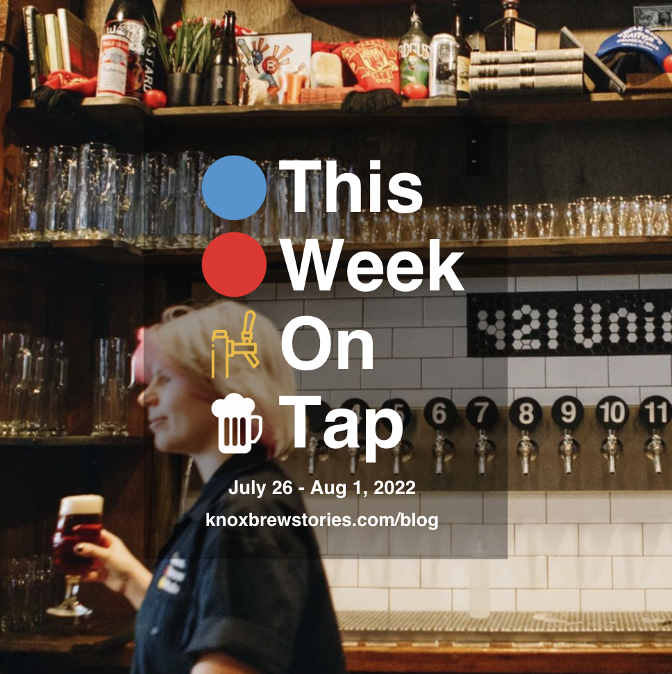 This Week On Tap: 07/26 - 08/01