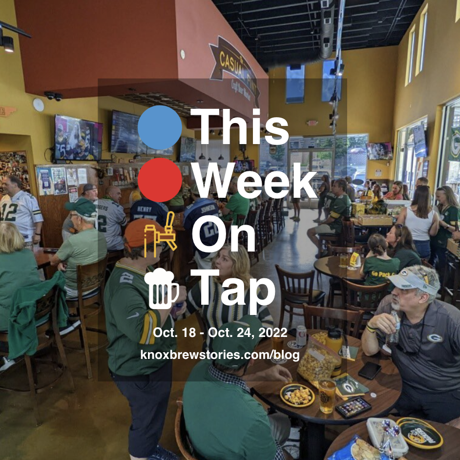 This Week On Tap: 10/18 - 10/24