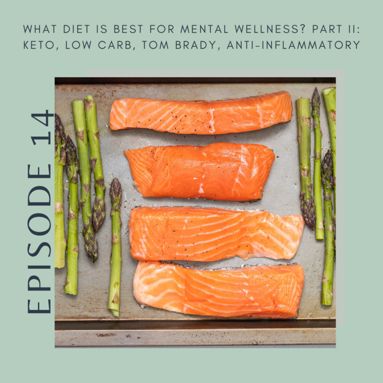What Diet is Best for Mental Wellness? Part 2: Low-Carb, Keto, Tom Brady, Anti-Inflammatory