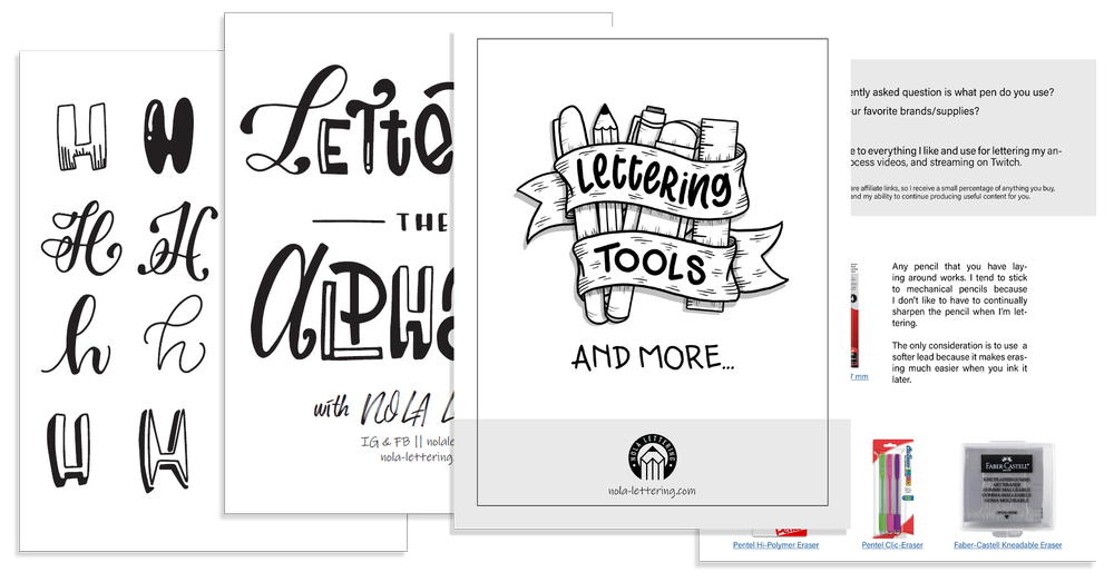 The Lettering Guide — NOLA Lettering