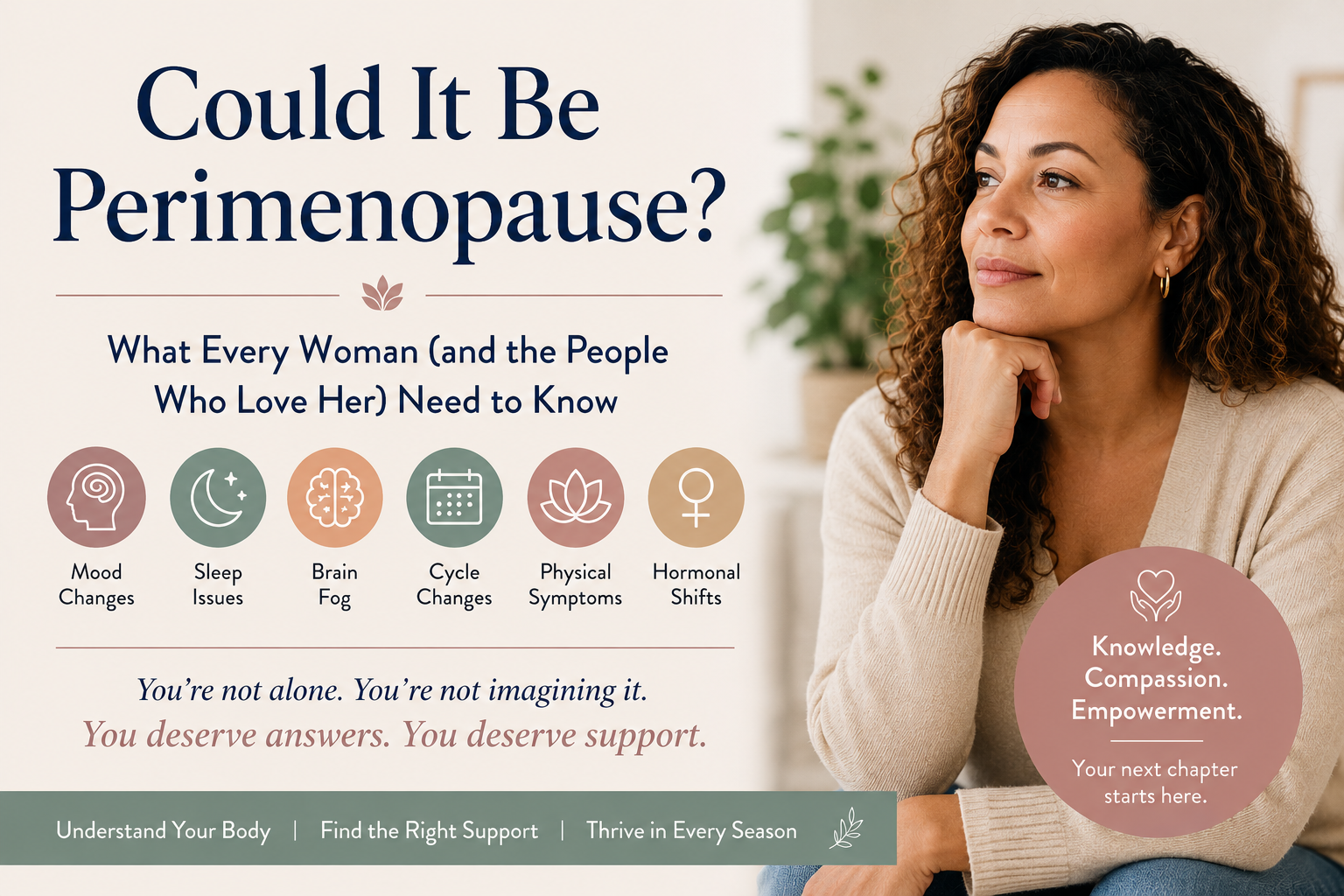 Could It Be Perimenopause? What Every Woman (and the People Who Love Her) Need to Know