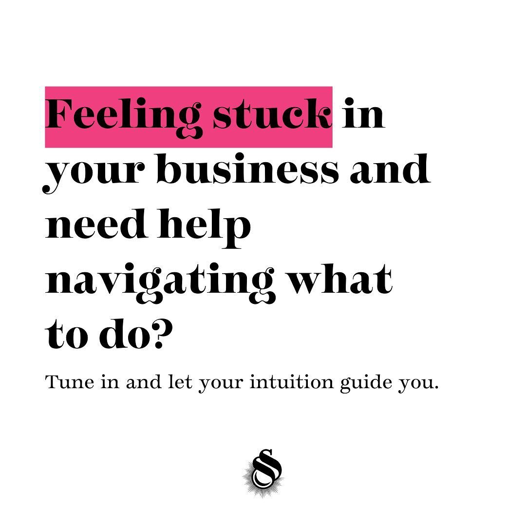 Feeling stuck in your business and need help navigating what to do? Tune in and let your intuition guide you. 💫
&nbsp;
We all have access to inner mystic wisdom and in order to hear the guidance, to feel it and to know it we must acknowledge it. Tun