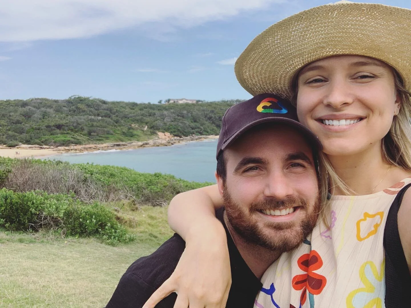 Boxing Day Beach adventures with my boys. Fitzy allllllmost swam! 🤣
