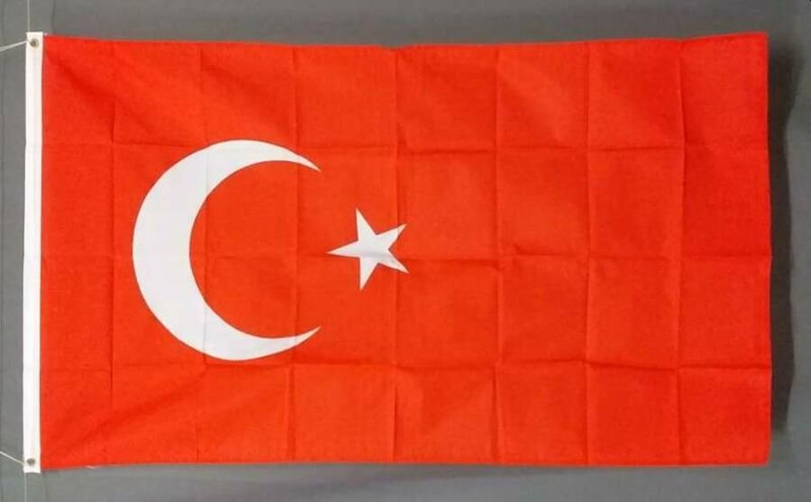 Turkey Flag. Large Standard — Flag Monkey