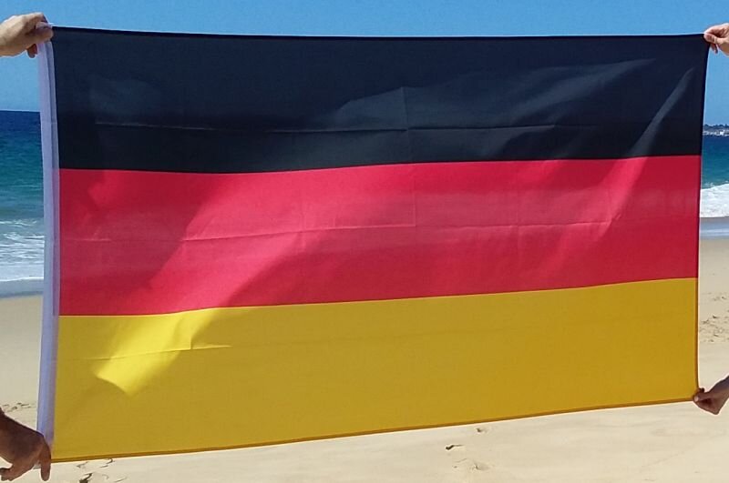 Germany flag Beach.jpg