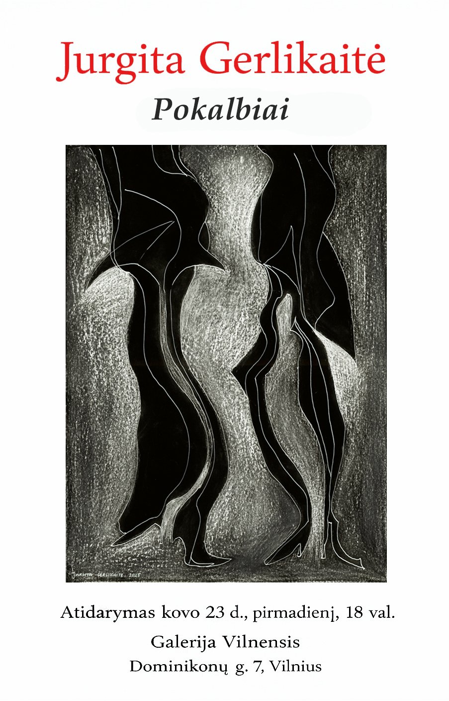 All new artwork in my solo exhibition “Conversations”