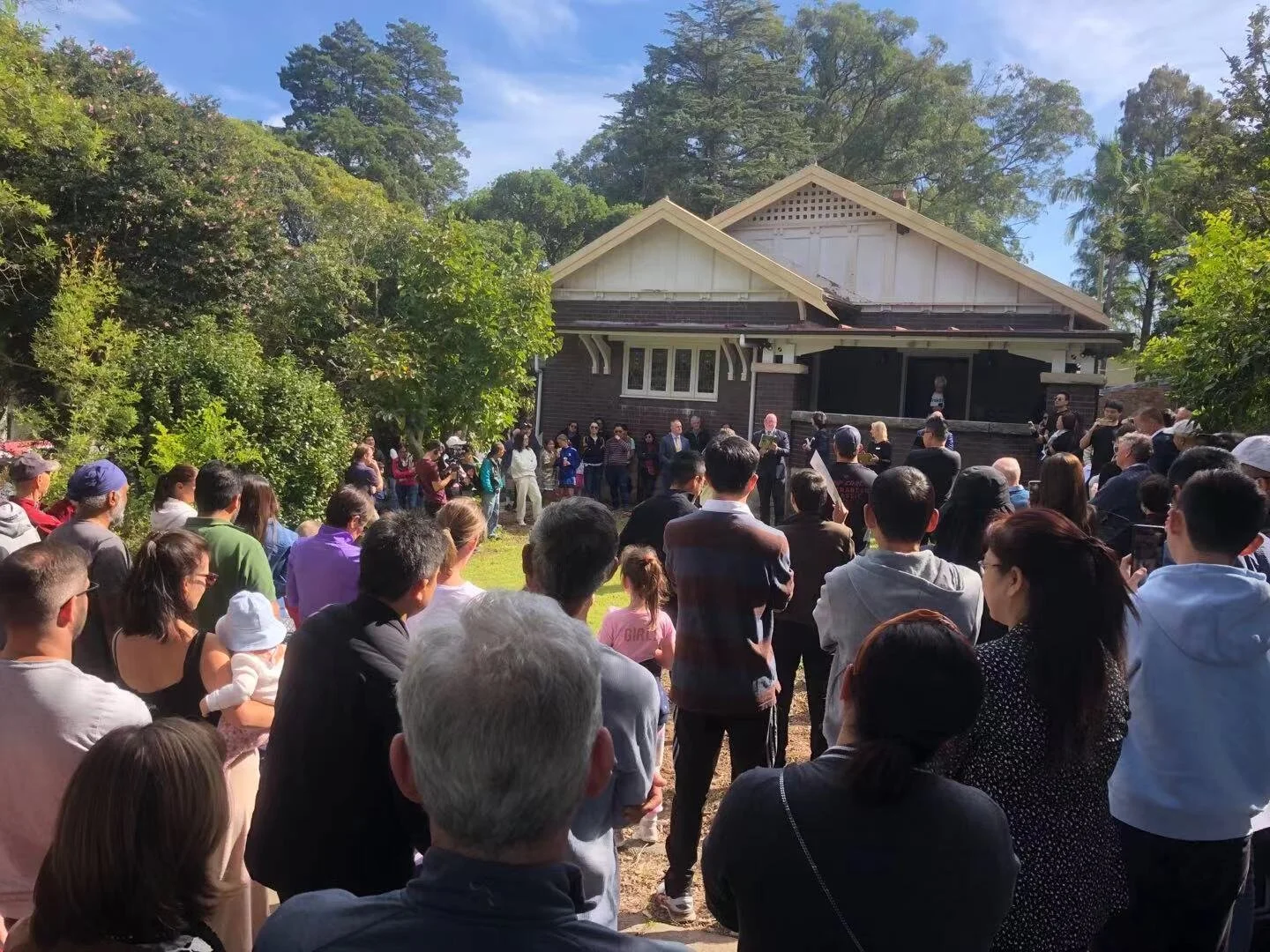 43 Spencer Road, Killara NSW拍卖现场