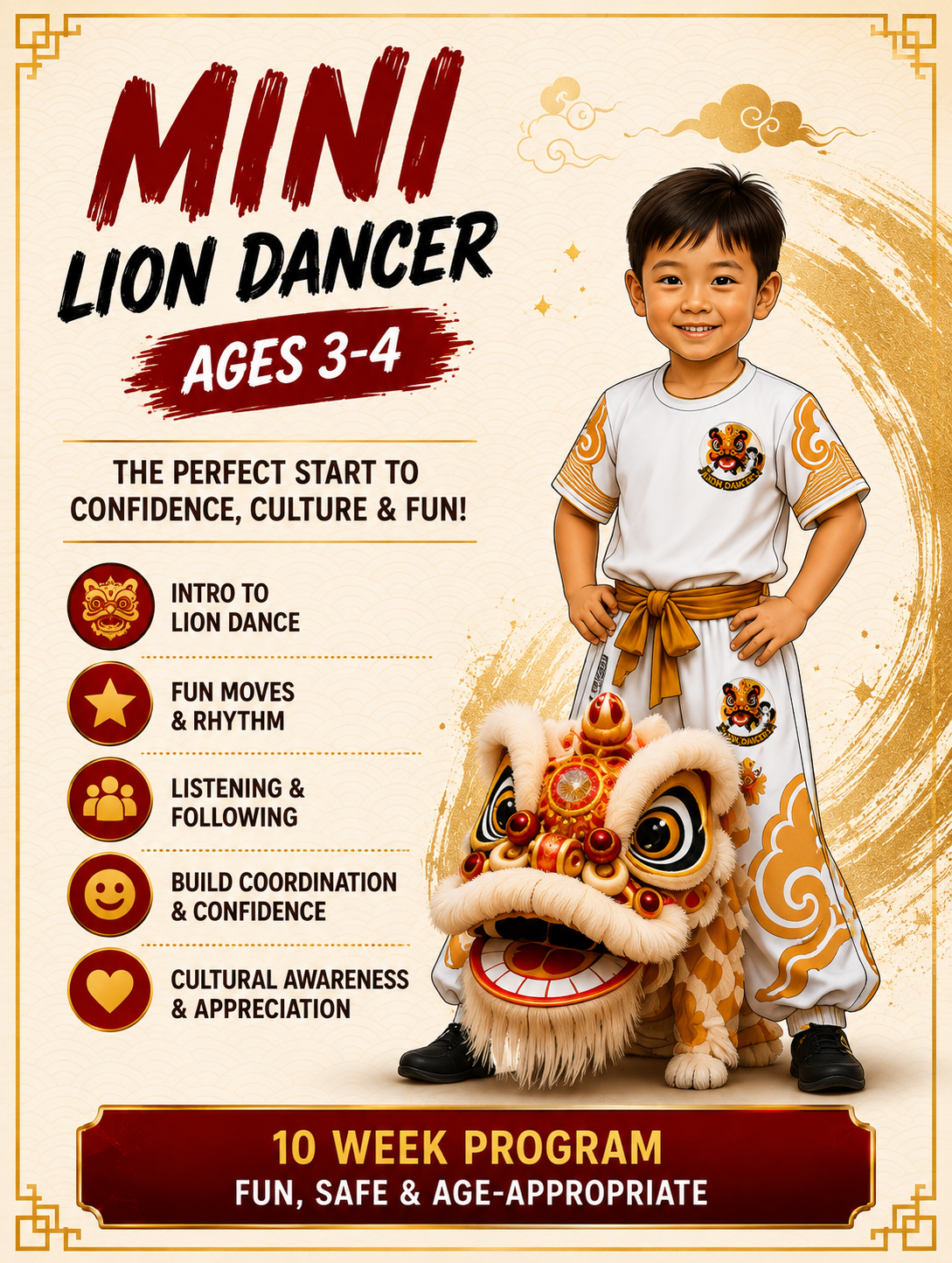 MINI Lion Dancers