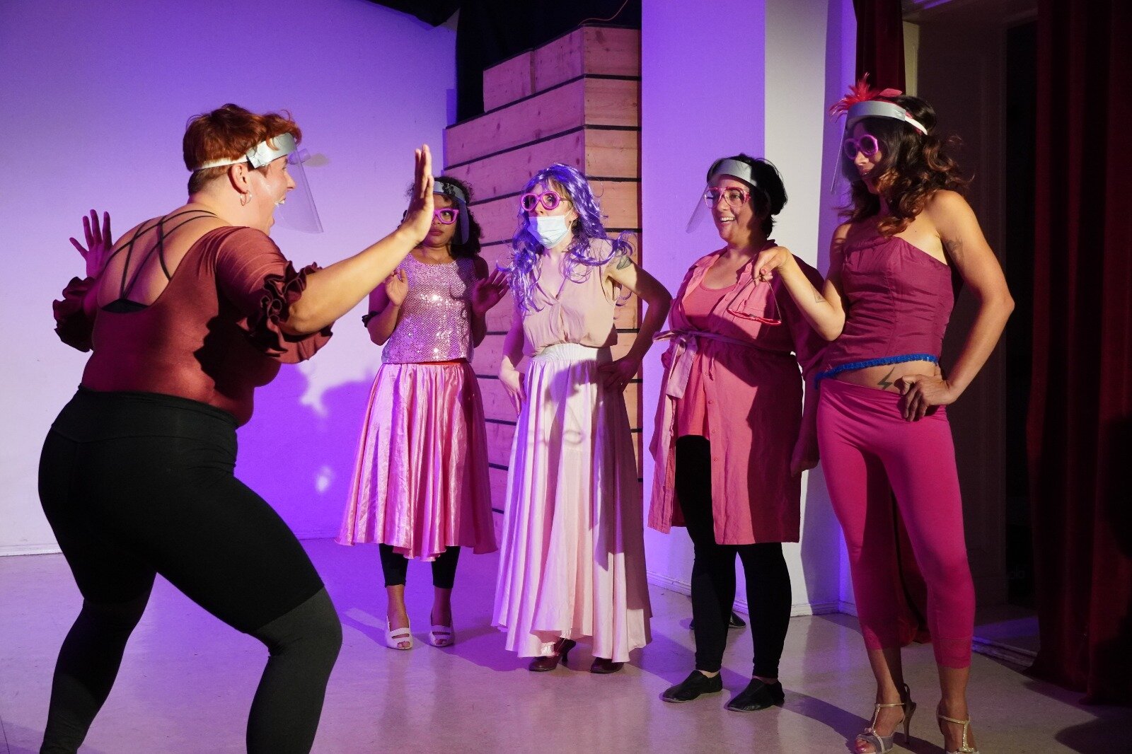 The Pink Machine in times from Corona
photo by Muhammed Lamin Jadama
