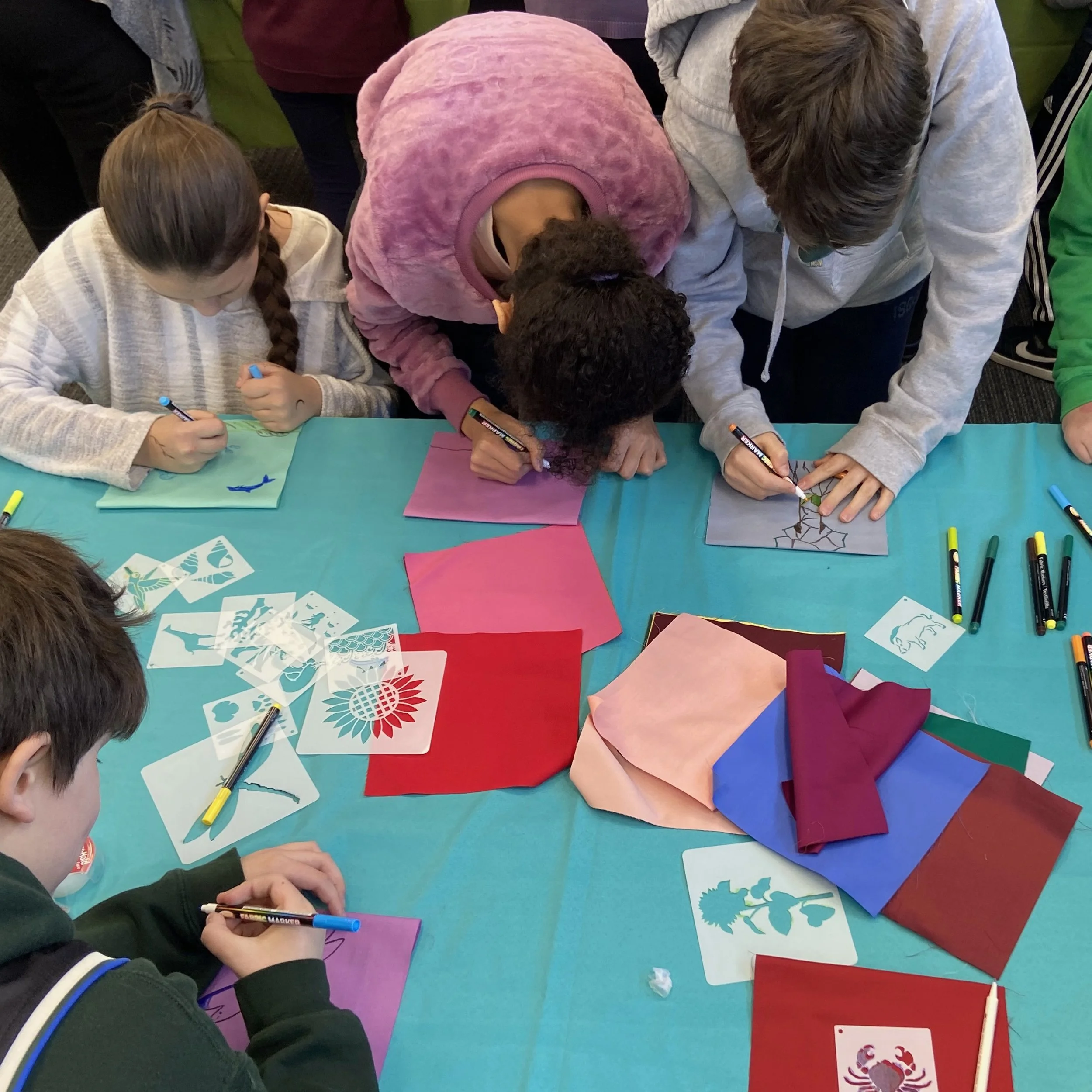 Artivism community project: Inspiration flags