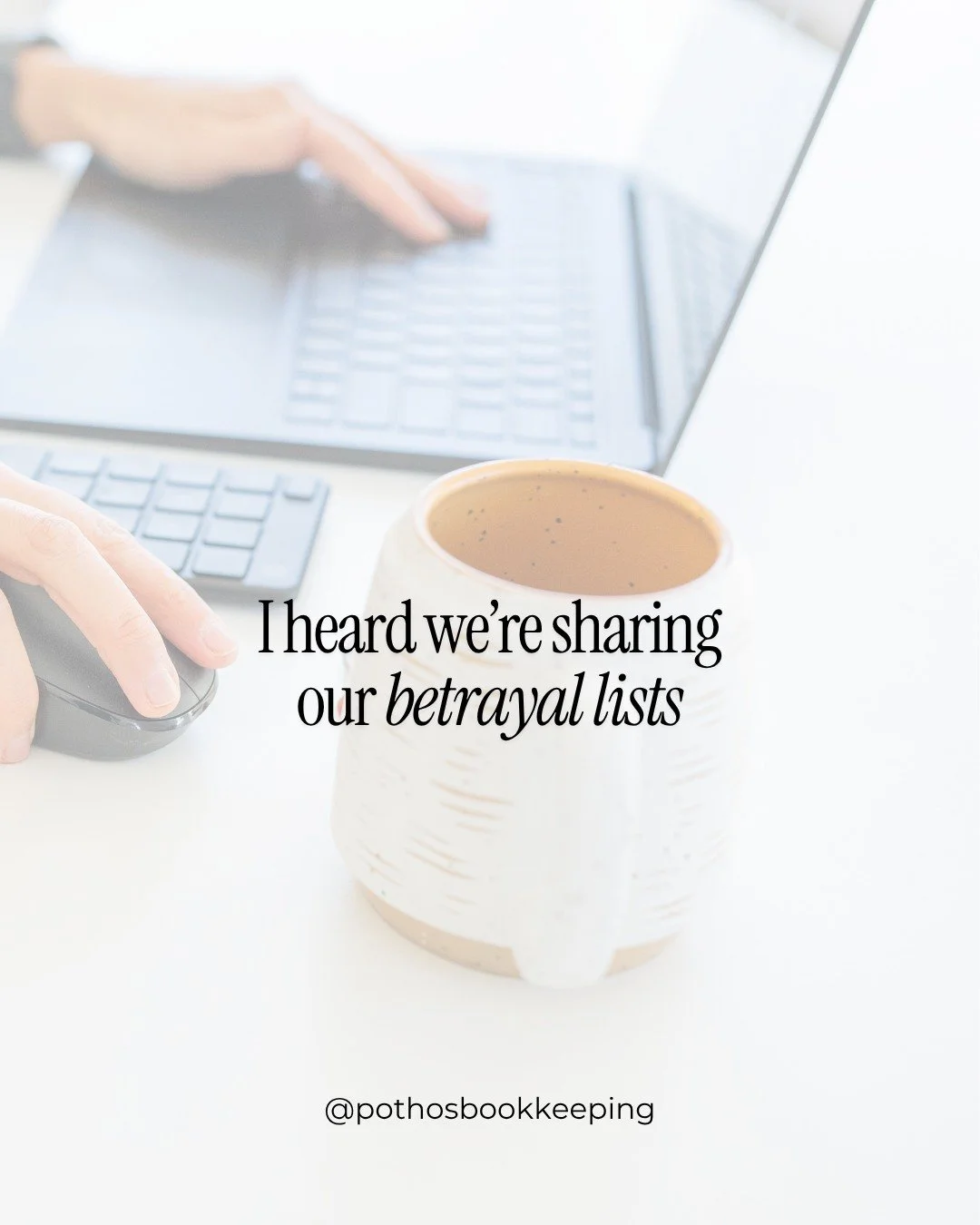 My betrayal list, iykyk 🙃