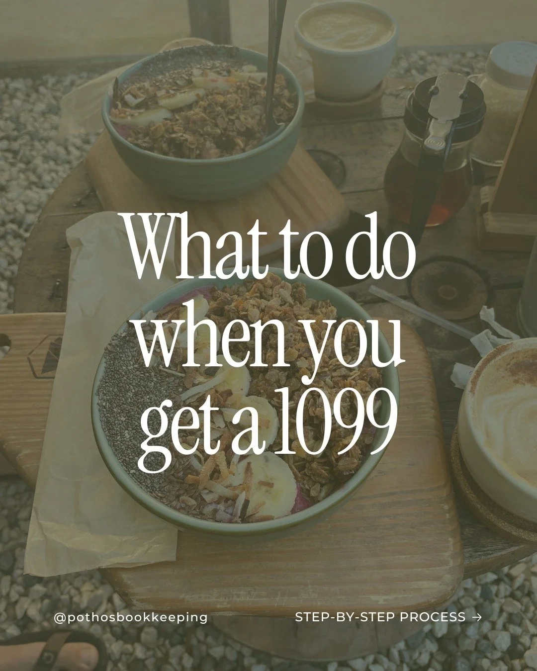 As a Creative Entrepreneur, not only are you responsible for sending out any 1099s, but there's a good chance you're going to be receiving one (or more)!

👉 Swipe to learn the steps I recommend following for each 1099 you receive (because the last t