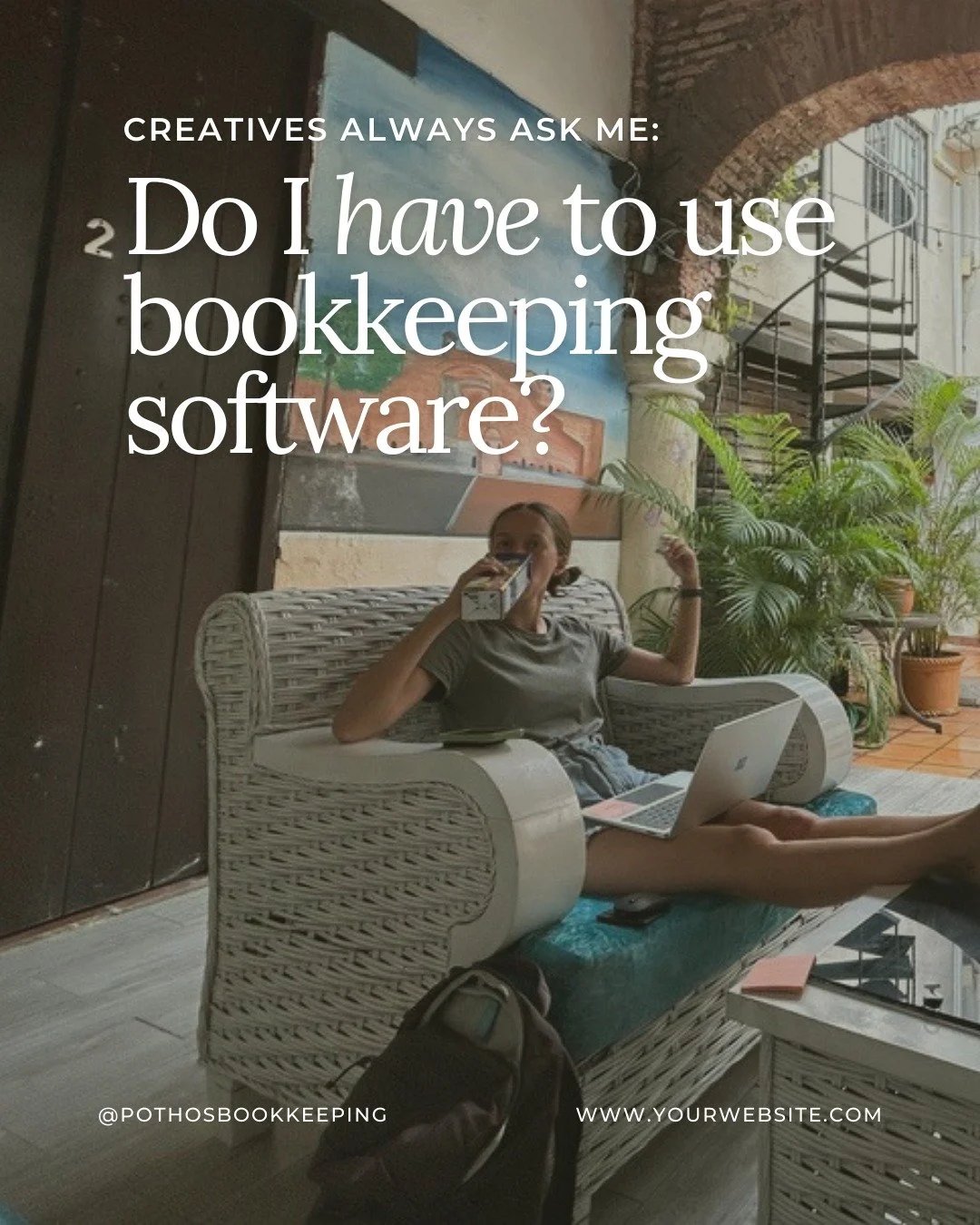 I love a spreadsheet, I really do.

I'm just not IN LOVE with them for long-term small business bookkeeping. A spreadsheet is better than nothing at all!

Spreadsheets are an incredible way to track your income + expenses when you first start your bu