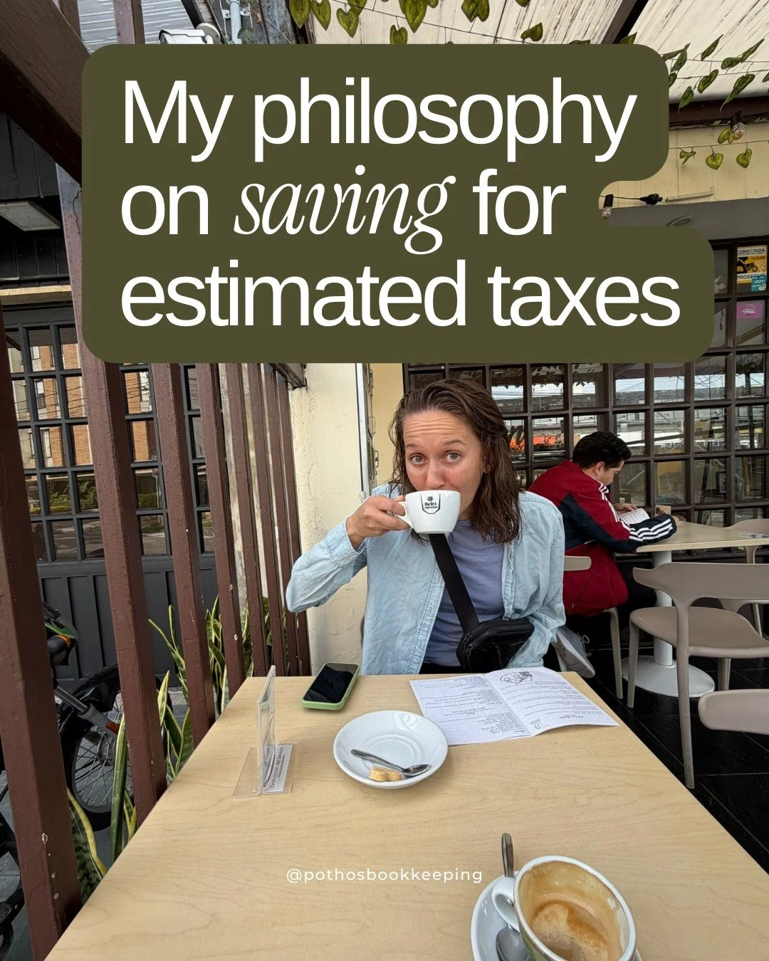 It's pretty simple: I've never had a creative business owner regret saving MORE for estimated taxes than they needed to...

But I've definitely had to help creatives figure out how they're going to pay for their unexpected tax bills when they don't p