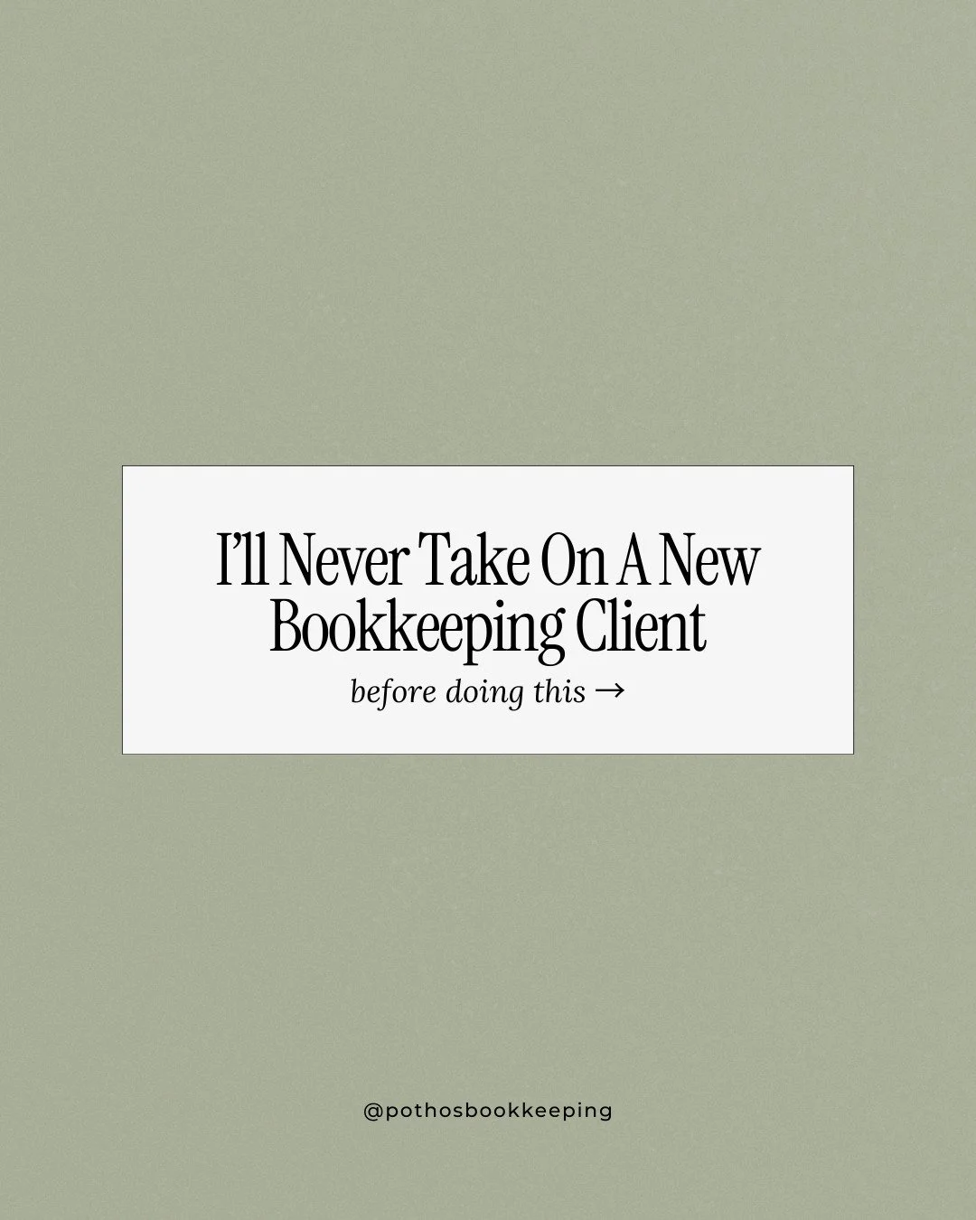 When I was a baby bookkeeper, I was happy to take on any and all clients' books... but I learned my lesson pretty quickly! 

If I don't do a QuickBooks Health Check (a quick dive into your books to gauge their status), I can't give you an accurate qu
