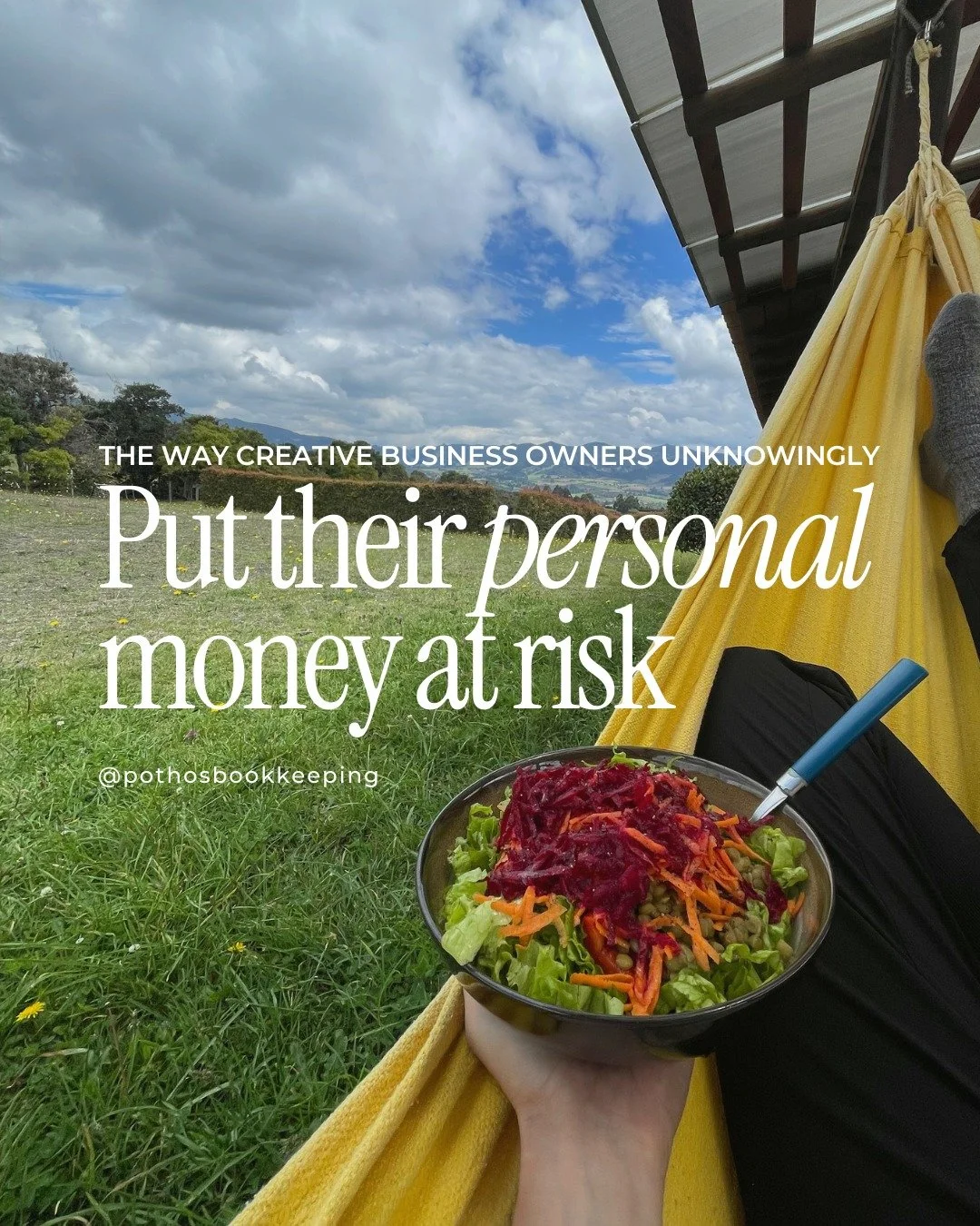 Here's a truth I've seen lots of Creative business owners learn the hard way:

Having an LLC for personal liability protection only works when you respect the separation between your business and personal finances.

If you're running your business ou