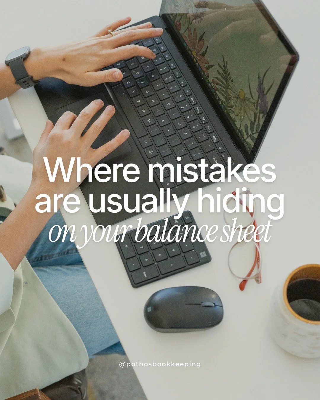 Balance sheets are almost always overlooked by creative business owners...

Which is kind of a big deal because your balance sheet (let's go with BS for short) can hide a whole lotta BS if your books have errors.

Within the first five minutes of dig