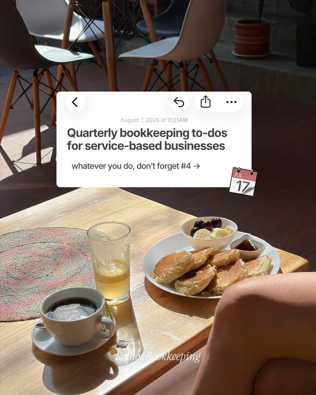 Online Service Pros: I need you to promise me that you're not just going to read the second slide and keep scrolling...

Screenshot the next slide, close this app, and pleaseeee for the love, actually check these quarterly to-dos off.

P.S. If you do