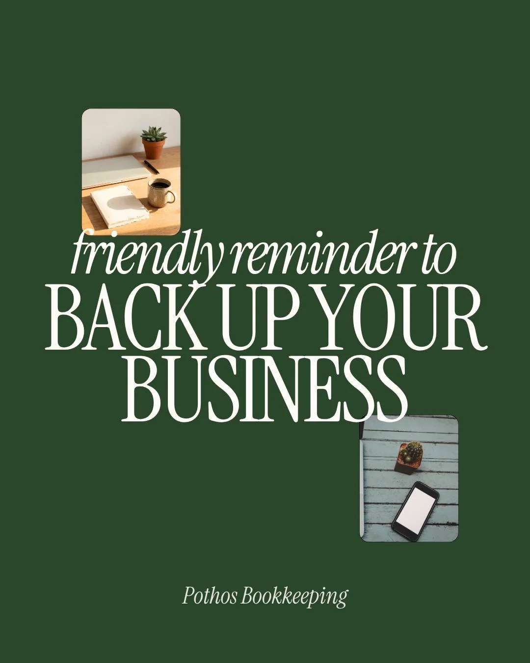 BUSINESS OWNERS: Stop scrolling and make sure you have your own copies of these things saved right now &darr;

&rarr; Bank, credit card + loan statements

&rarr; Receipts + vendor invoices

&rarr; Sales reports from your payment processor (Stripe, Et