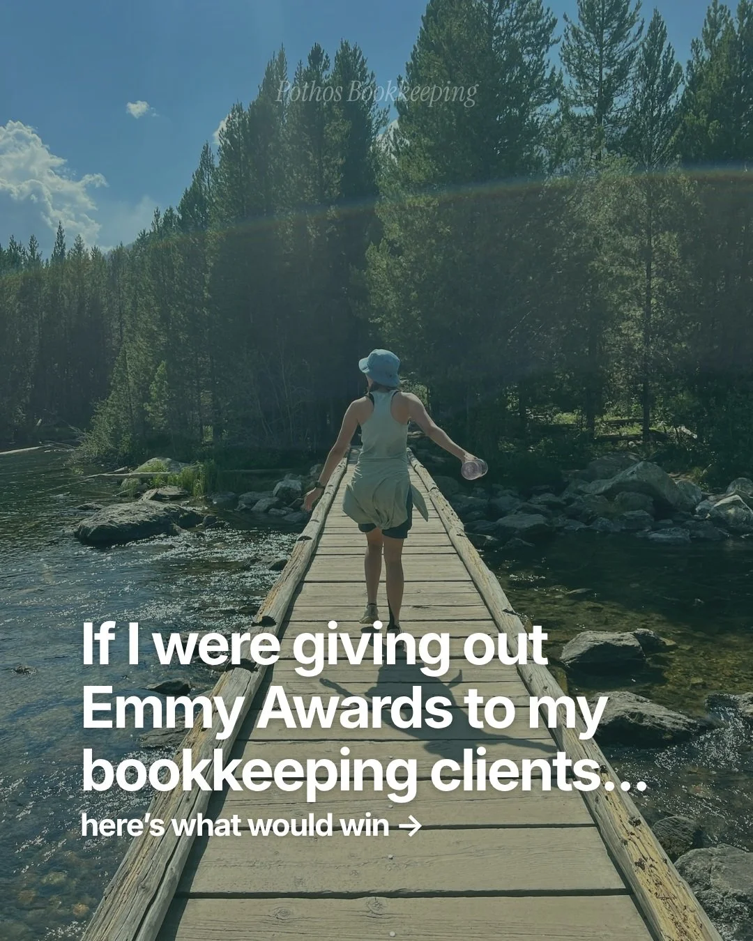 Giving myself the Lifetime Bookkeeping Achievement Award for cleaning up 2 years of transactions for one of my favorite service-based businesses! 🏆🤍