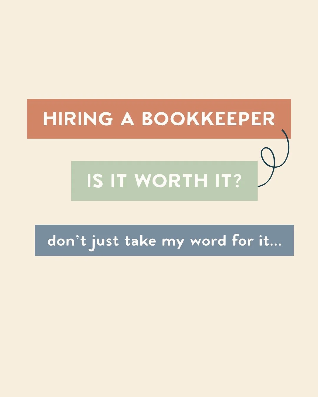 Whether you are looking to hire a bookkeeper for the first time or you have been burned by one in the past, I get it, it is an overwhelming thing! 

Over the past 5 years, I have helped many small business owners feel more at peace when it comes to t