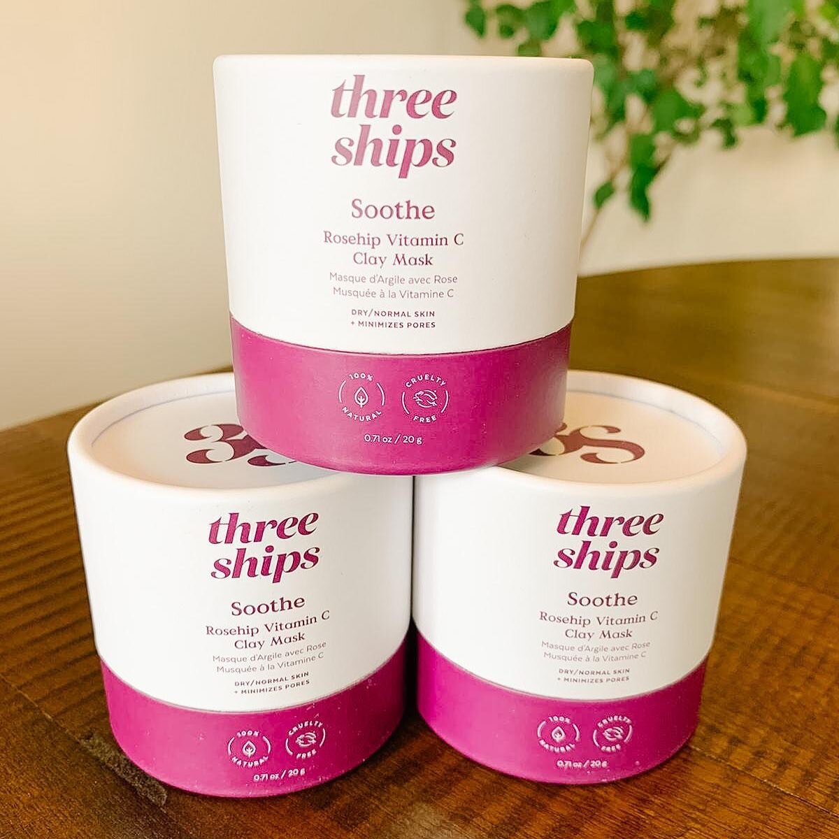We hear you Mamas! You loved receiving Three Ships skincare products in your first Mombitious boxes. 

Happy to say that the Three Ships Soothe Rosehip Vitamin C Clay Mask will come in your Cozy-Mama box :) 

Ps-did you know that their line of produc