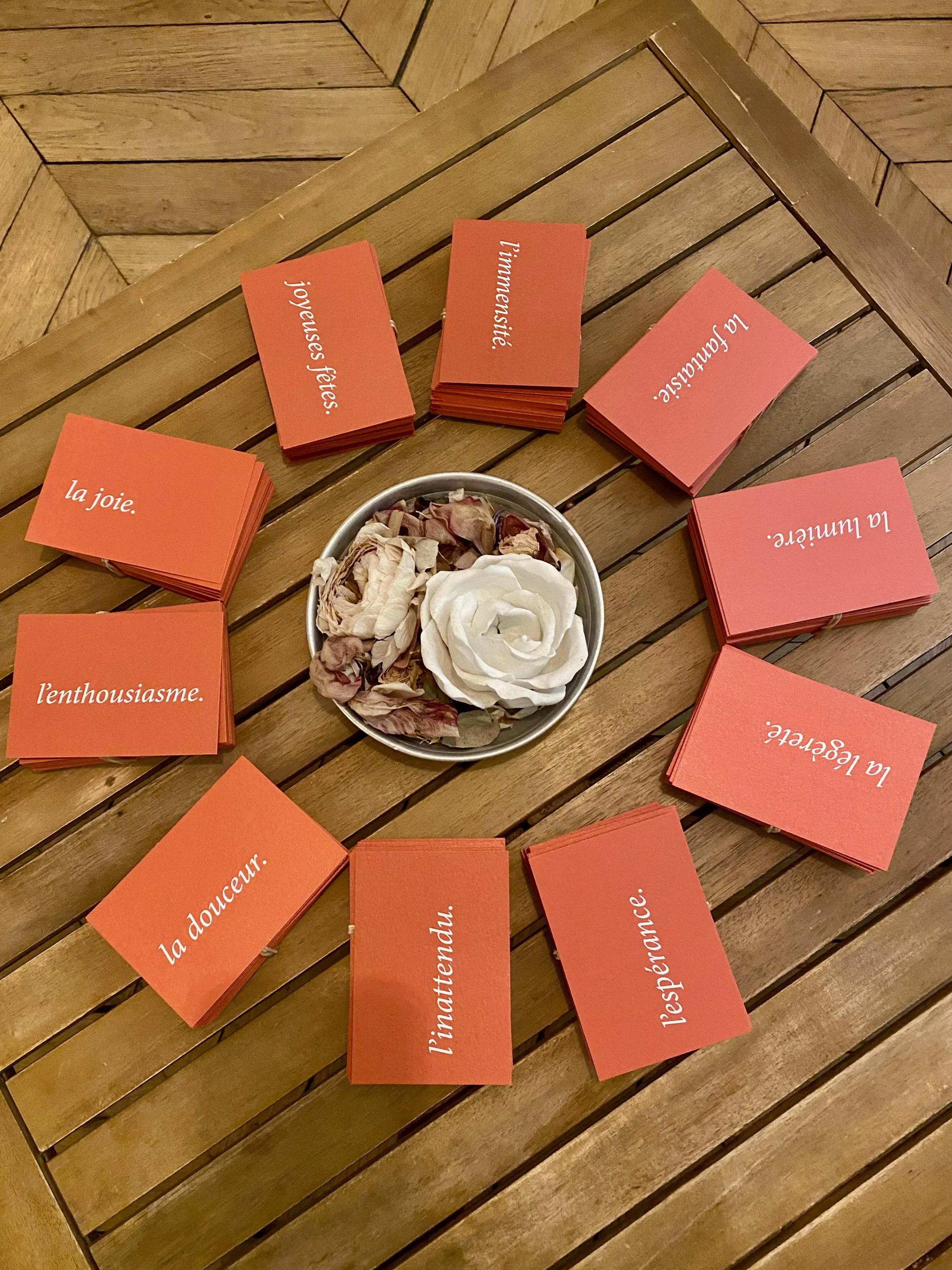 Série de cartes "Je te souhaite"