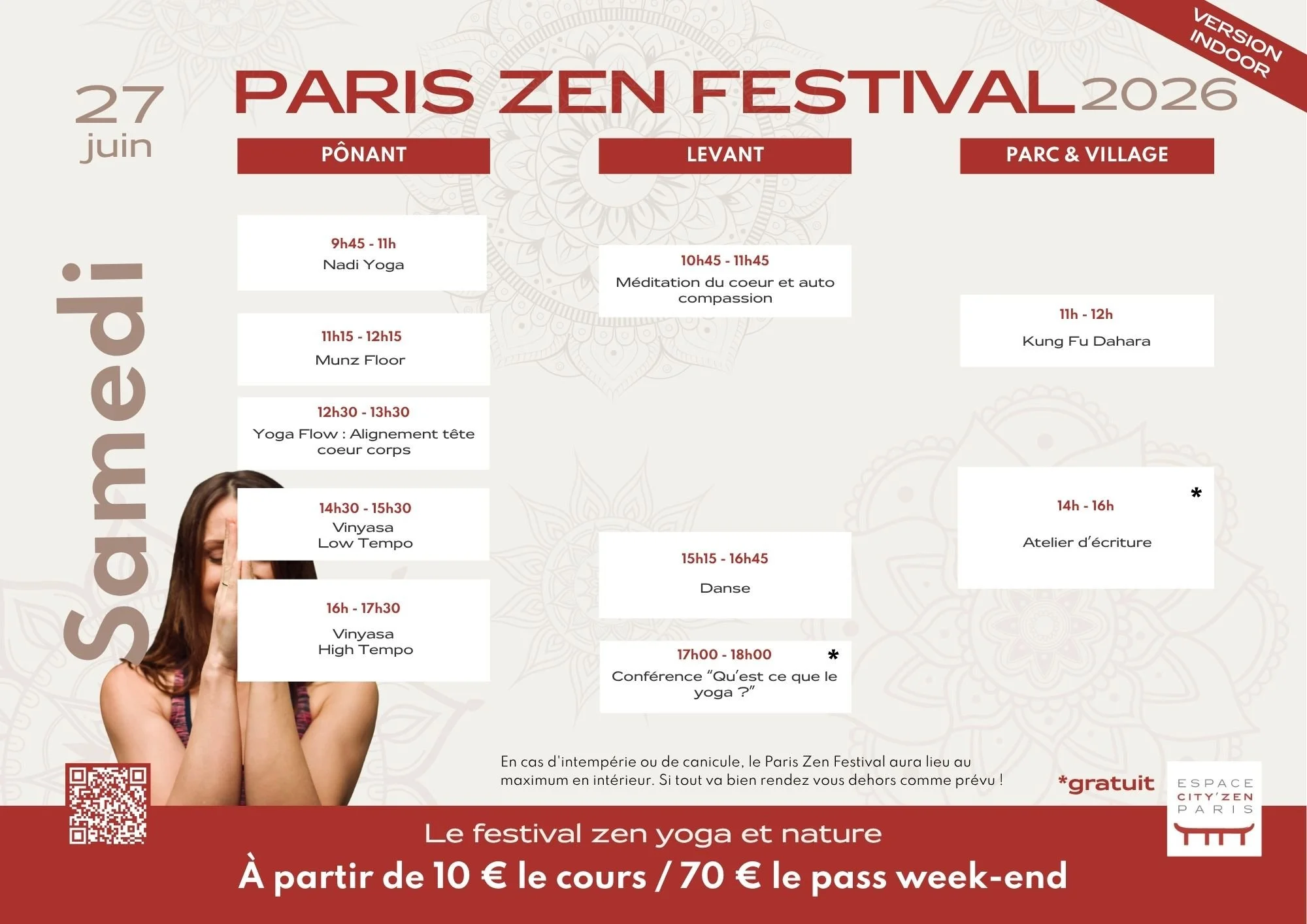 Paris zen Festival, atelier d'écriture avec La Fille des Carnets