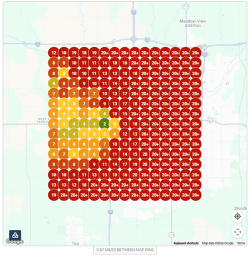 Storage Unit SEO Before Pete Kleinjan
