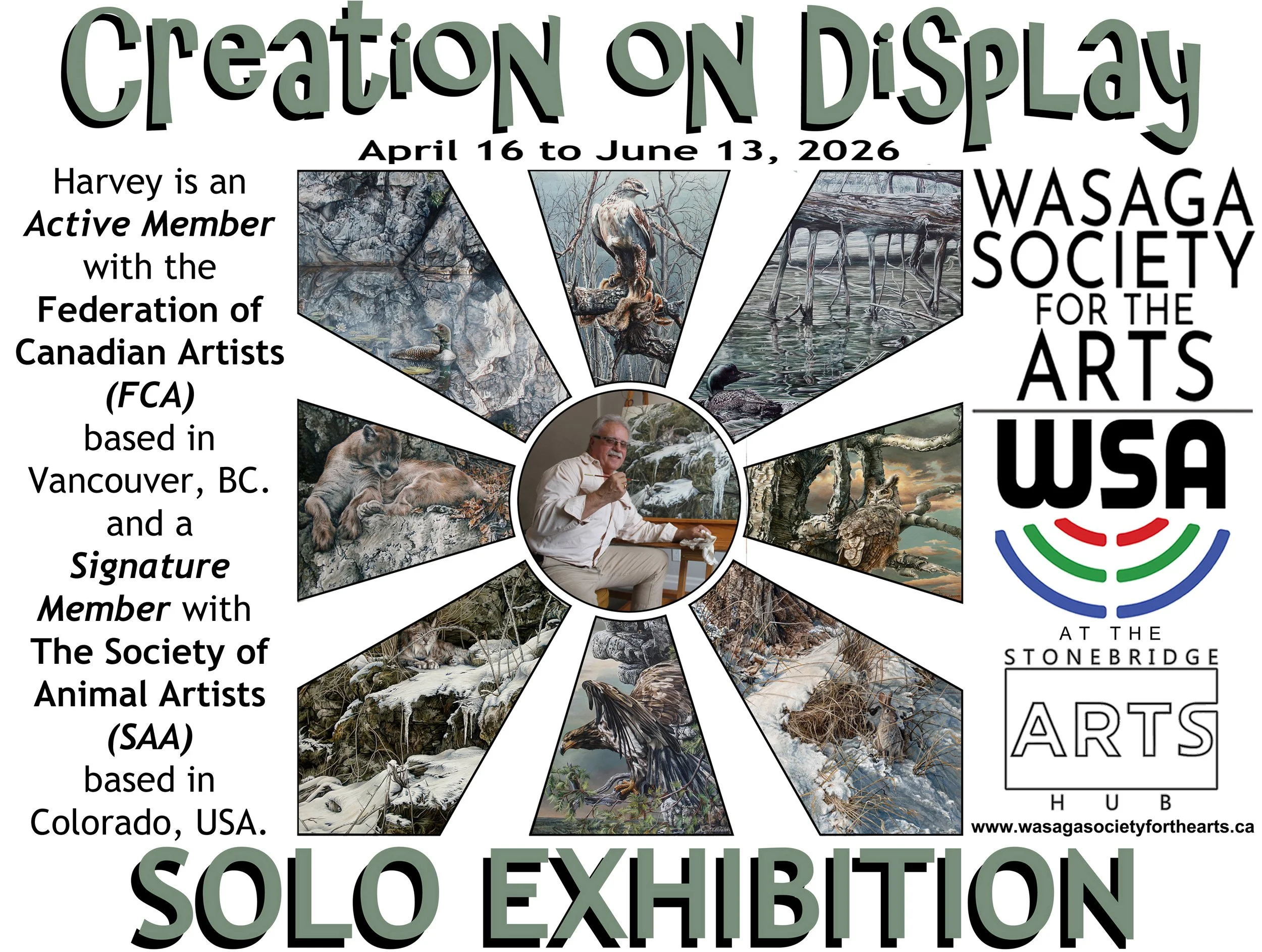 ANOTHER SOLO ART EXHIBITION FOR HARVEY BODACH, INTERNATIONALLY RECOGNIZED AWARD WINNING ARTIST