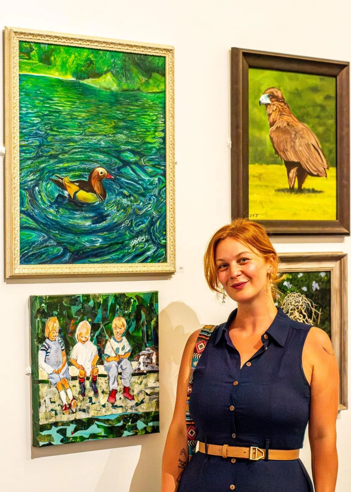 Original Oil Painting | Je Ne Sais Quack by Erin Kirtley