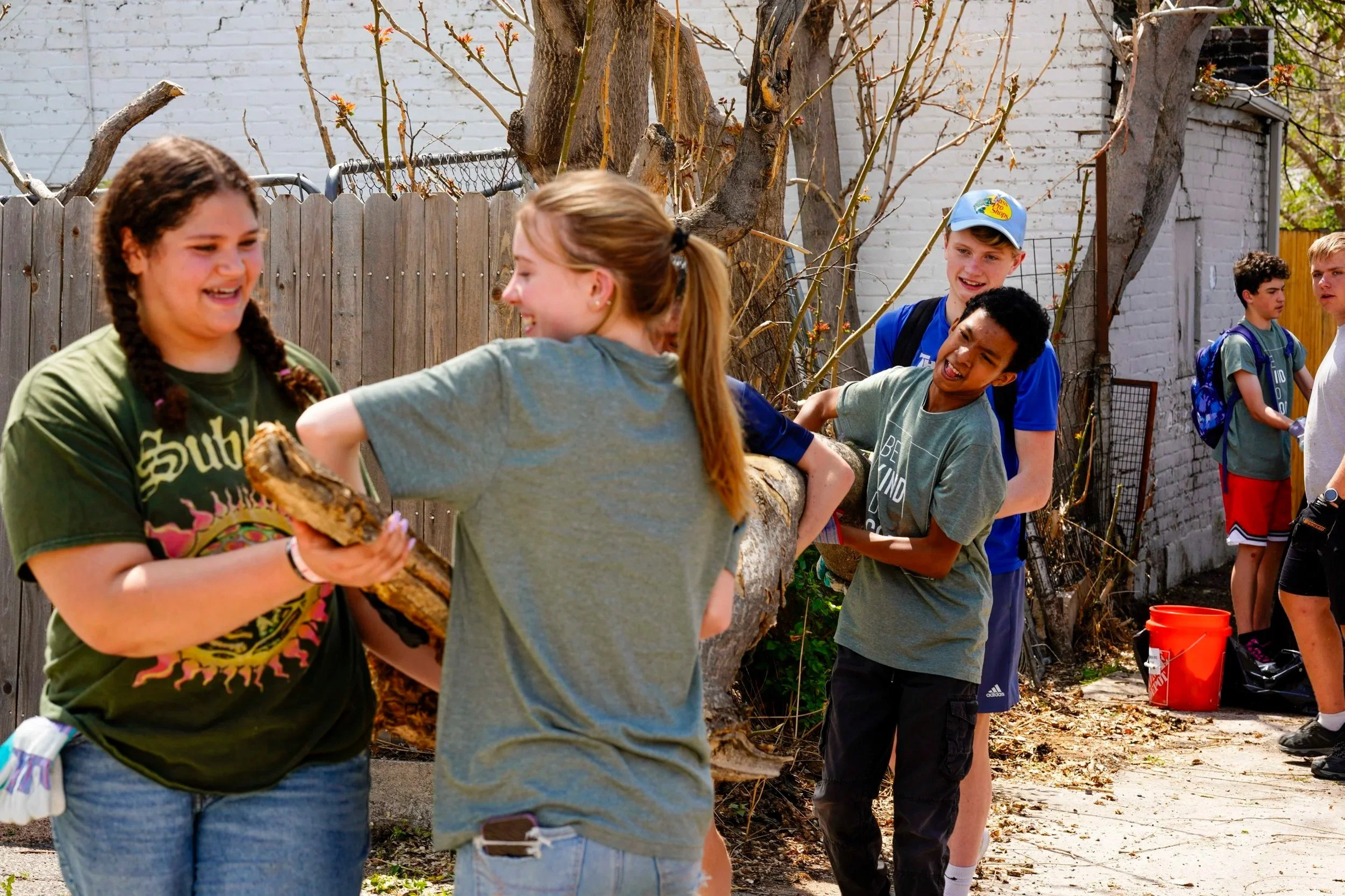 ECM Work Day - Barnum Neighborhood
