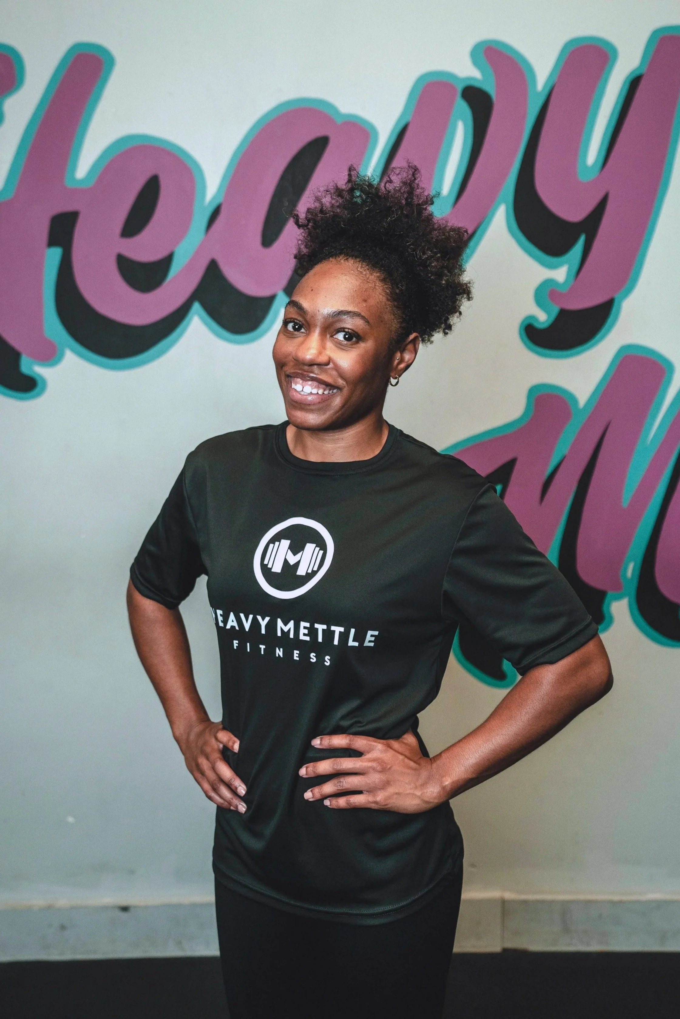 female personal trainer at Heavy Mettle Fitness near the Domain in Austin, Texas