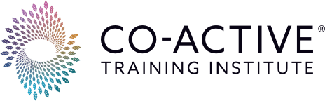 Logo of CO-ACTIVE Training Institute with colorful circular design and text.