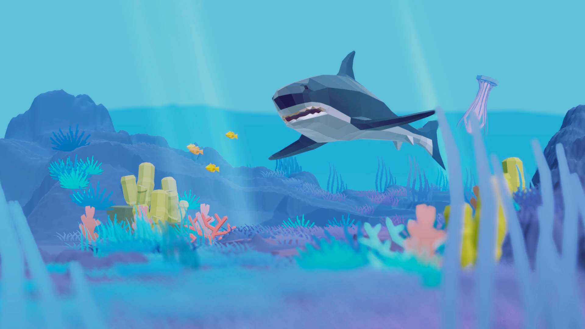Low Poly Shark Blender by NeonaItsumi on DeviantArt