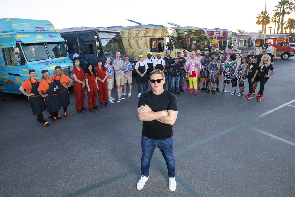 The Great Food Truck Race host Tyler Florence and teams.jpg