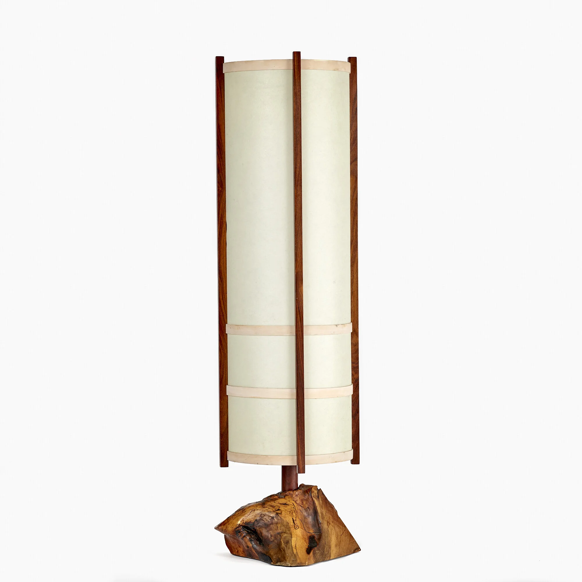 George Nakashima Kent Hall Floor Lamp circa 1965
