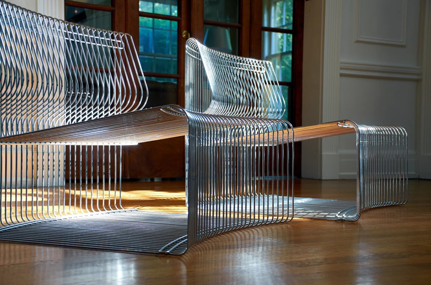 Verner Panton for Fritz Hansen Pair of Pantonova Chairs — The 